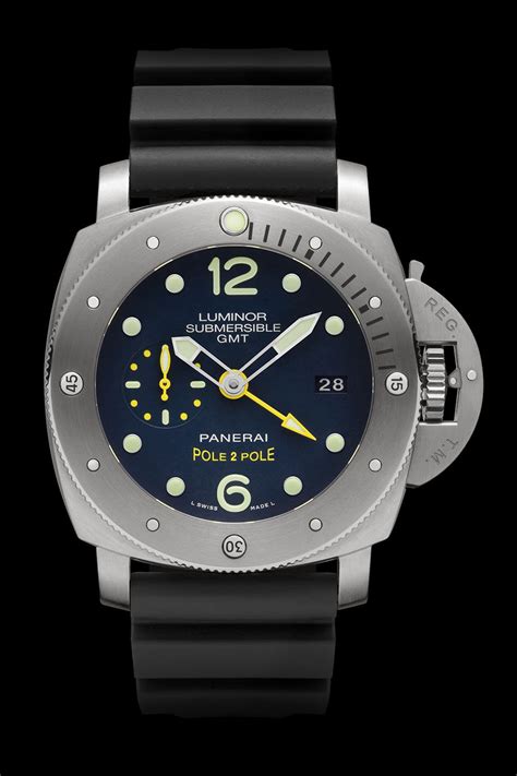 panerai submersible pole 2 pole price|Panerai Luminor Submersible 1950 3 Days GMT Automatic .